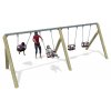 Čtyřmístná houpačka 2-Bay Cradle Swing