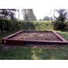 Velké dětské pískoviště 2x2m z hranolů
