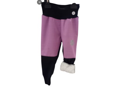 softshellové kalhoty -  beránek
