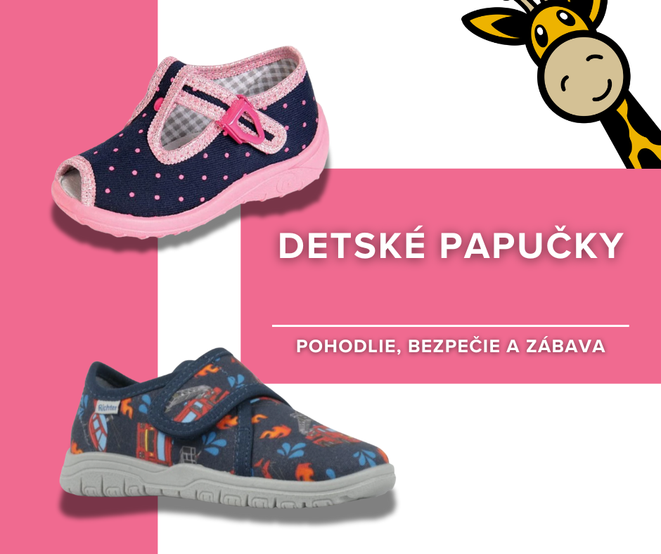 Ako vybrať správne detské papuče: pohodlie, bezpečie a zábava v jednom