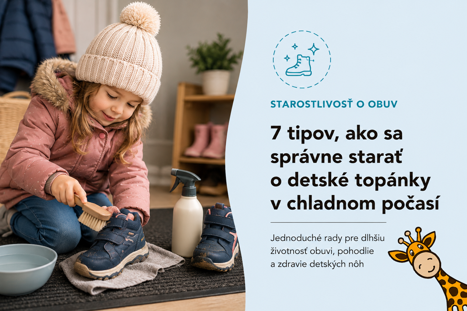 7 Tipov ako sa správne starať o detské topánky v chladnom počasí