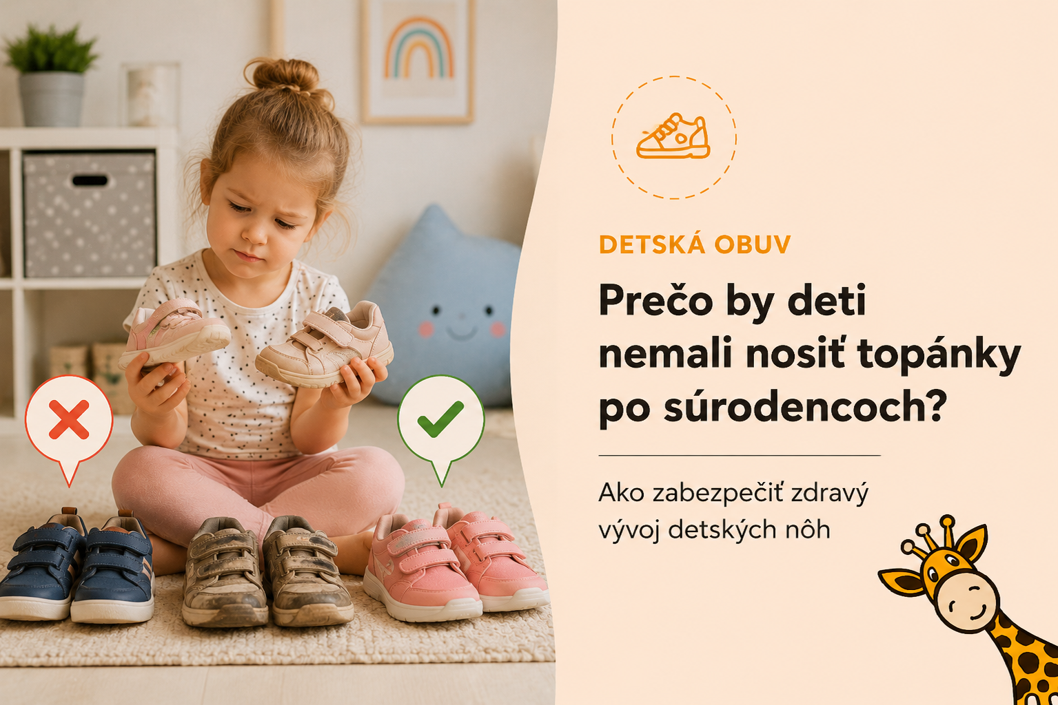 Prečo by deti nemali nosiť topánky po súrodencoch: Ako zabezpečiť zdravý vývoj detských nôh