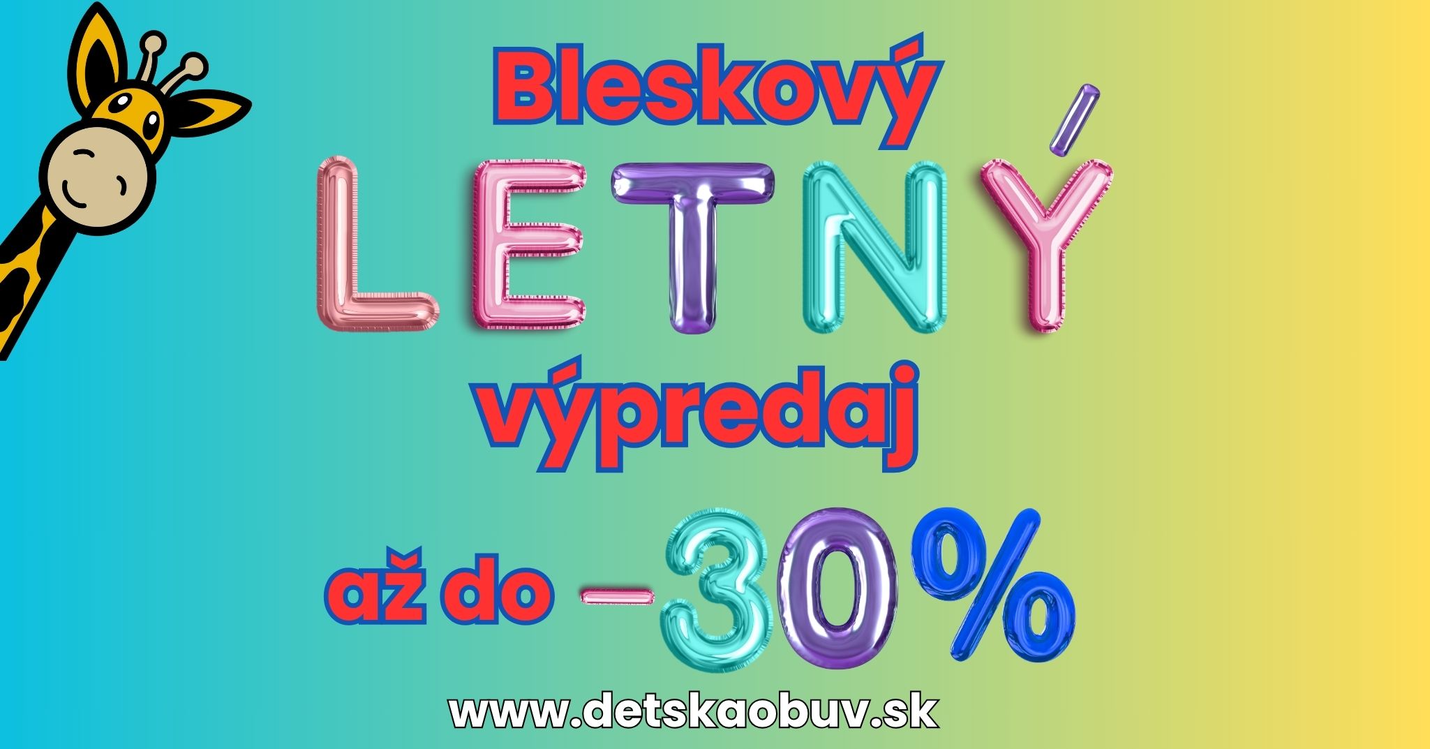 Bleskový letný výpredaj