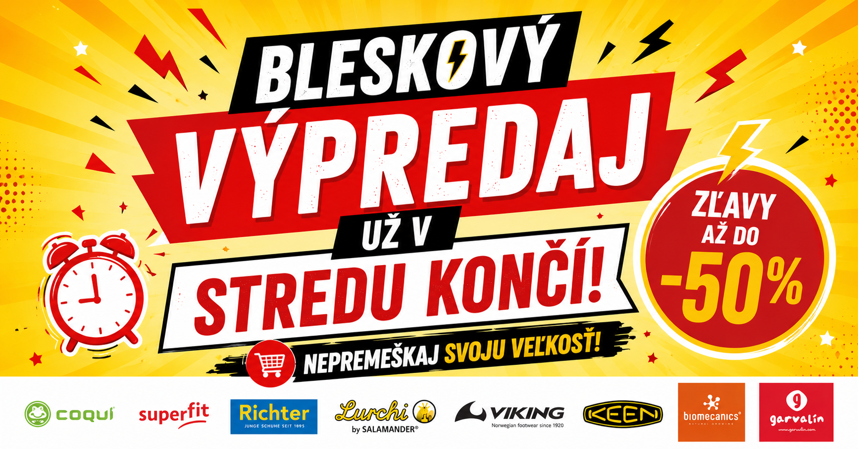 Výpredaj končí už v stredu