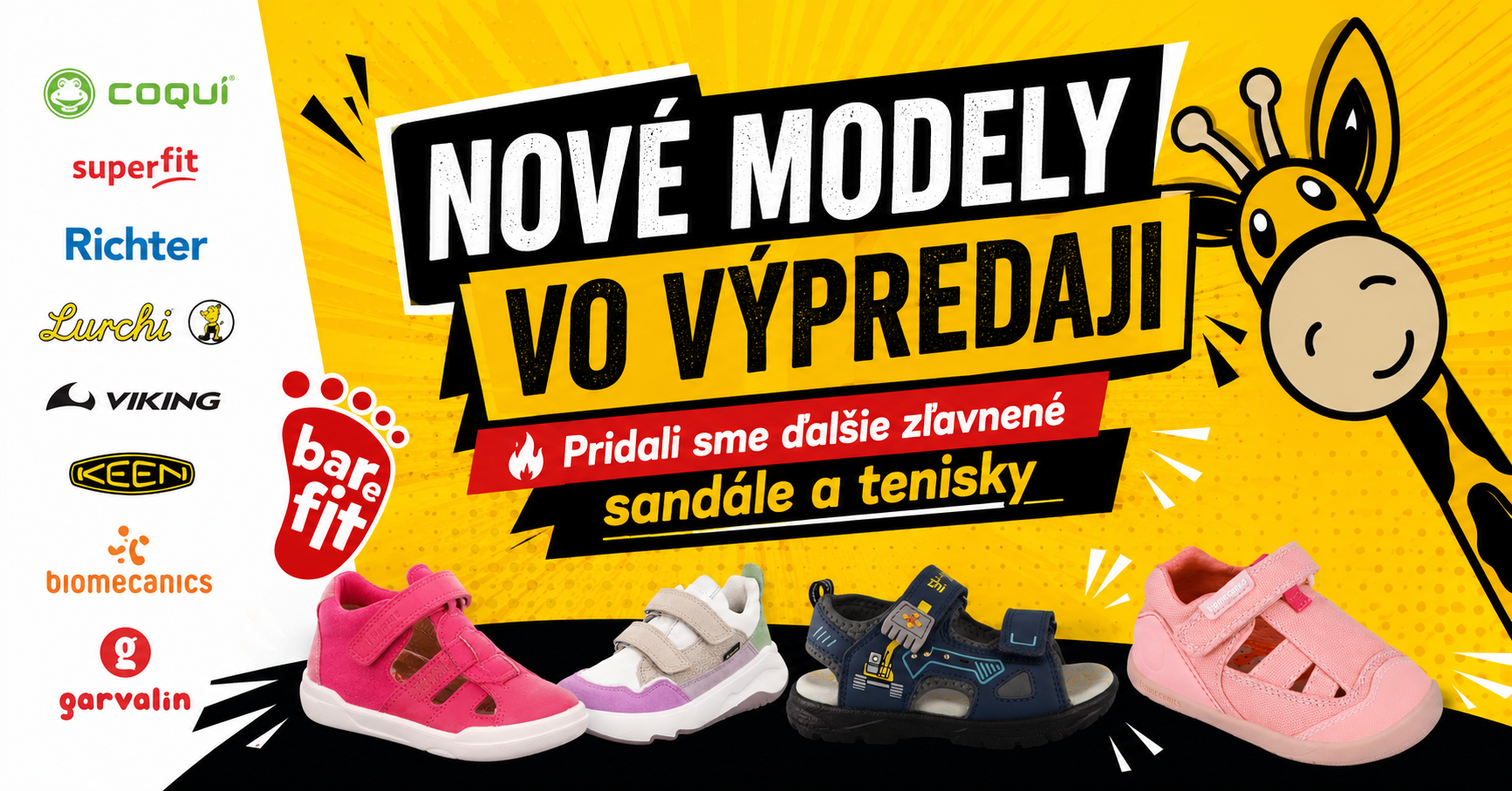 Nové modely vo výpredaji