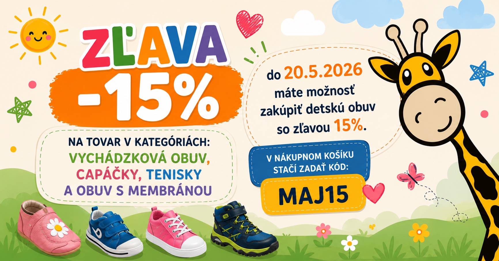 výprodej -15% na celoroky