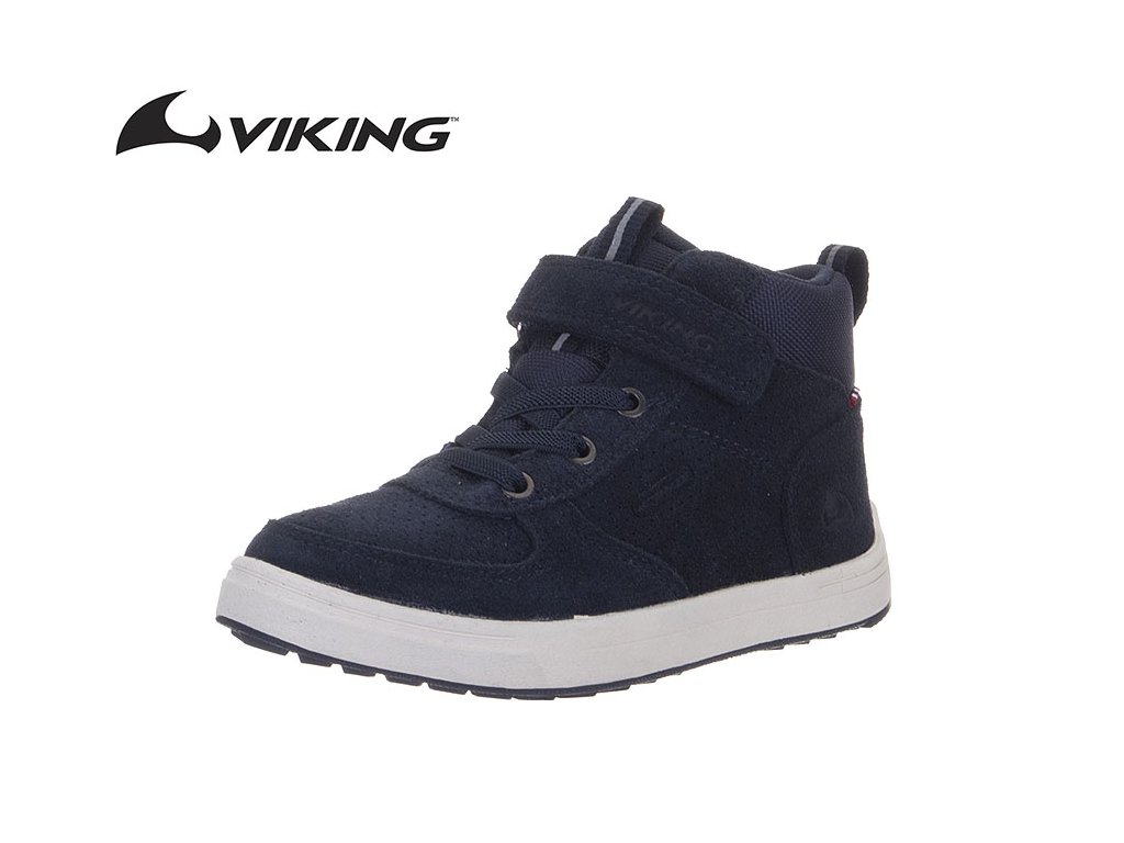 Celoročná obuv Viking 3-50783-5 Samuel  MID WP JR  Navy