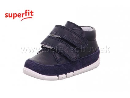 Celokožené topánky - capačky  Superfit 1-006341-8000 FLEXY (Veľkosť 23)