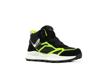 Detská obuv Richter 7454 8292 9901 black/lime/silver