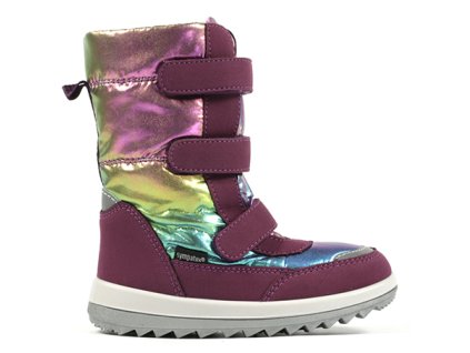 Zimná nepremokavá obuv Richter 5001 8294 3801 berry/multi