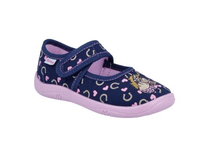 Detské prezúvky papučky Richter 9150 2291 6820  nautical (StickHorse)