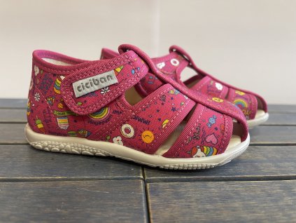 Detské prezúvky, papučky Ciciban 36440 Mia