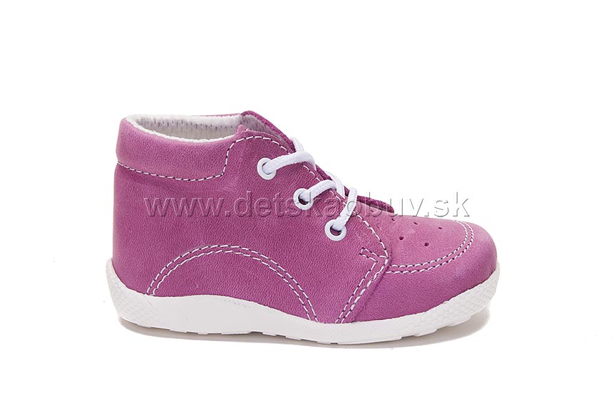 Celokožené topánky capačky Boots4u ružová Veľkosť: 21
