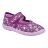 Detské prezúvky papučky Richter 9150 2292 1220 mauve(Print Fleur)