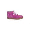 Celokožené topánky-capačky T025 Boots4u Ružová potlač