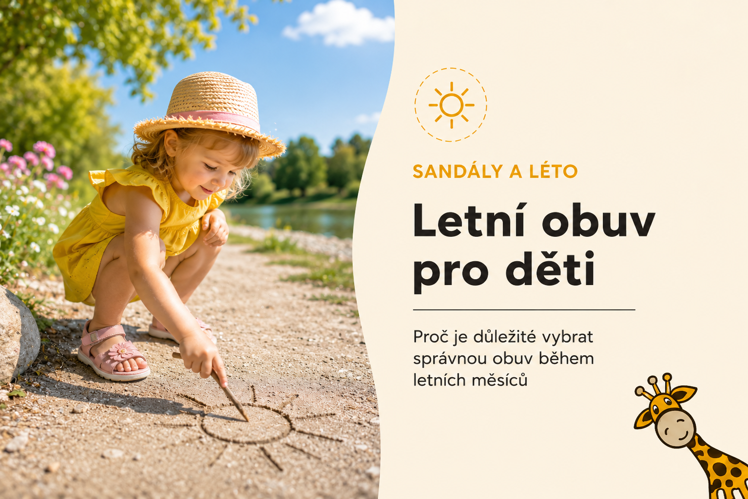 Letní obuv pro děti: Proč je důležité vybrat správnou obuv během letních měsíců