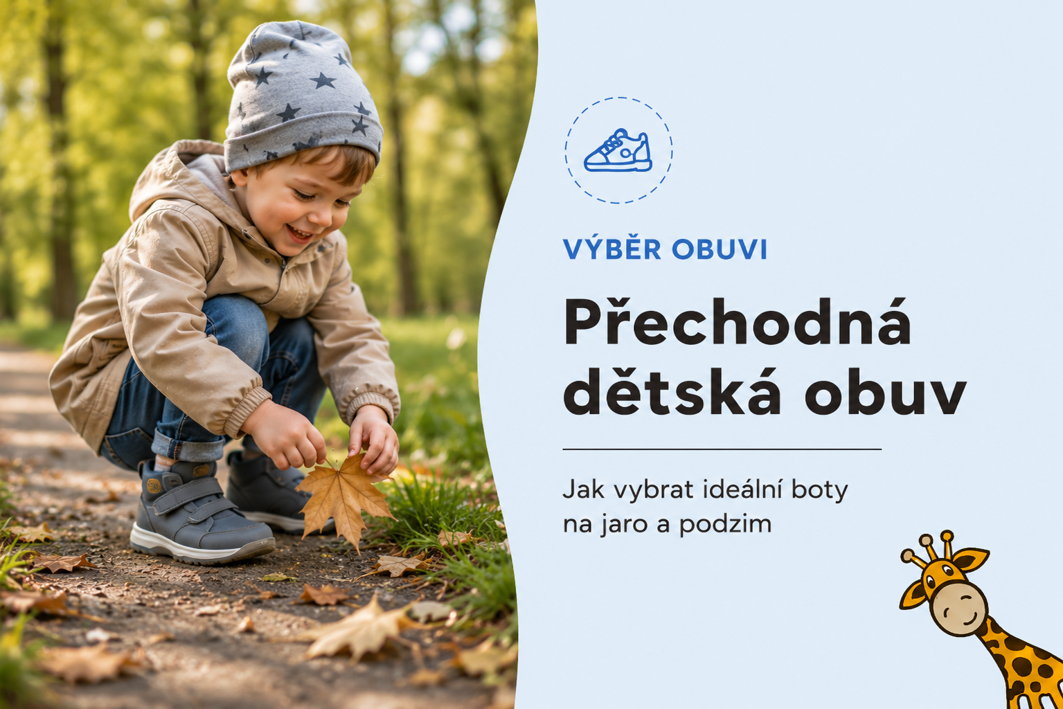 Přechodná dětská obuv: Jak vybrat ideální boty na jaro a podzim?
