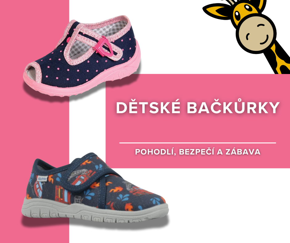 Jak vybrat správné dětské bačkůrky: pohodlí, bezpečí a zábava v jednom