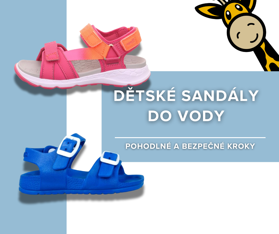 Dětské sandály do vody: pohodlné a bezpečné kroky malých dobrodruhů