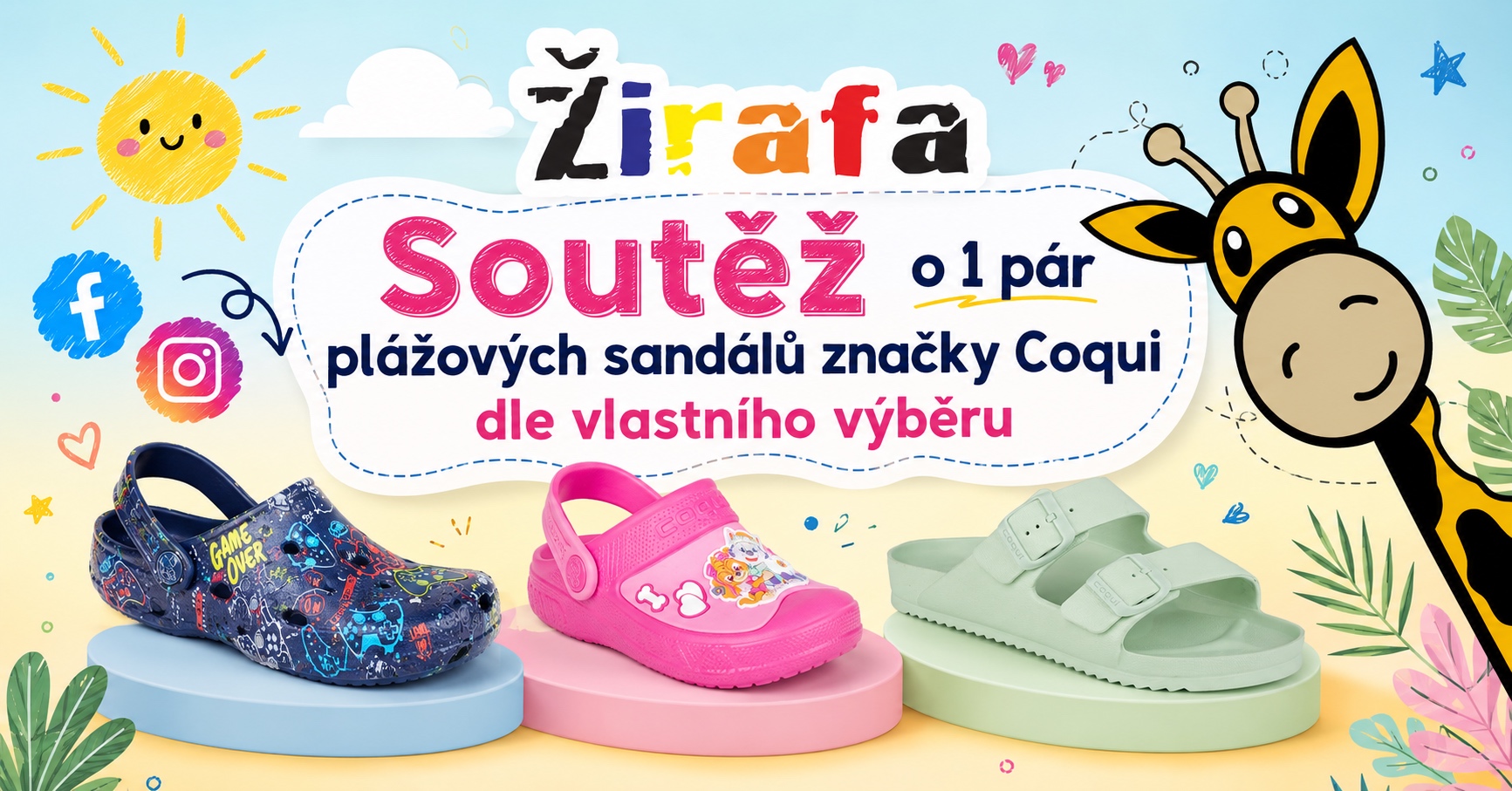 Soutěž o 1 pár Coqui