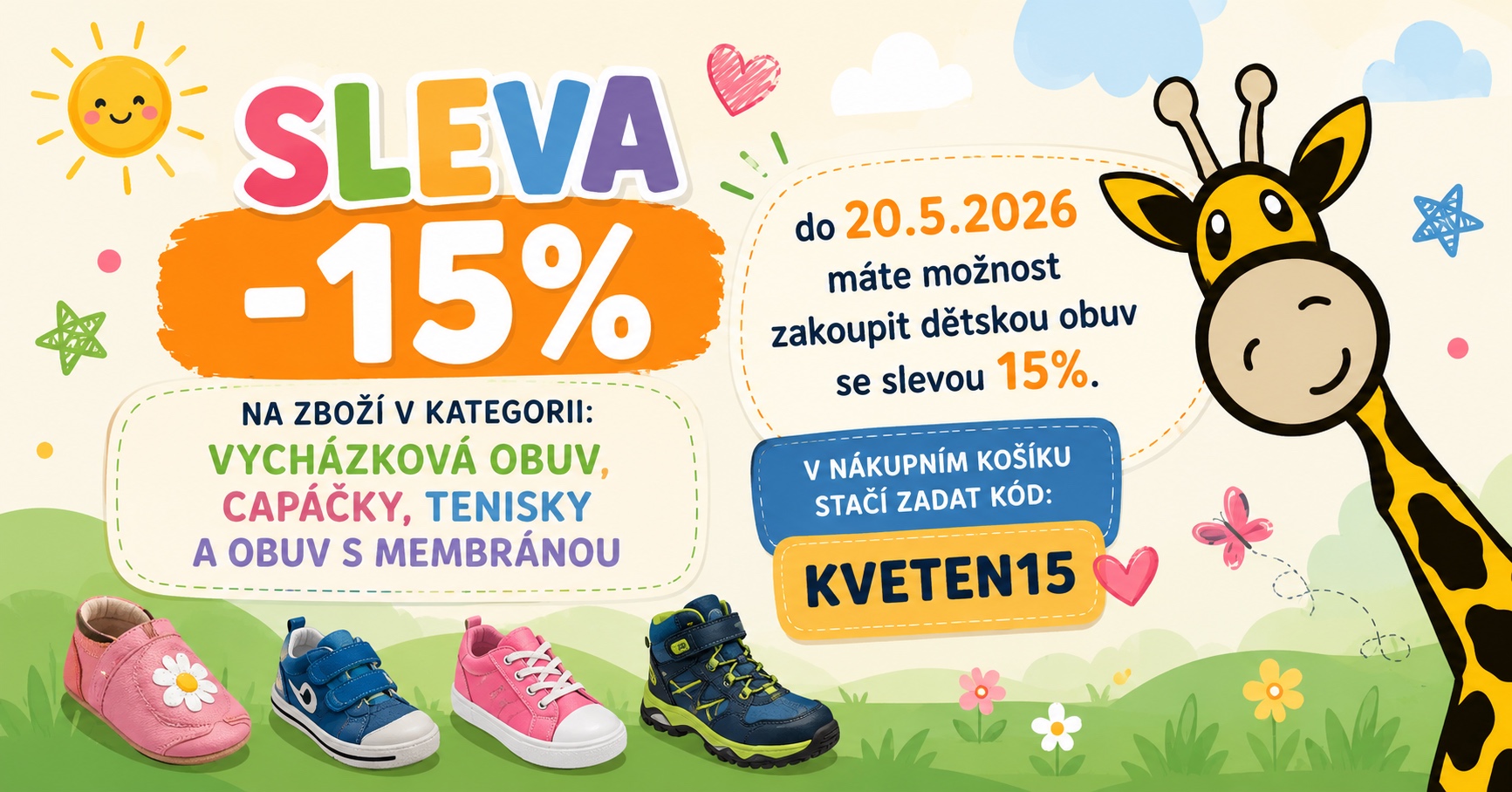 výprodej -15% na celoroky