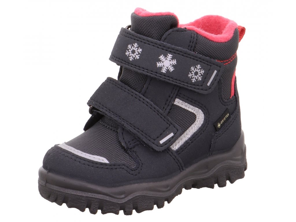 Zimní Gore-Tex obuv Superfit 1-000045-2020 HUSKY 1 - Žirafa Dětská obuv
