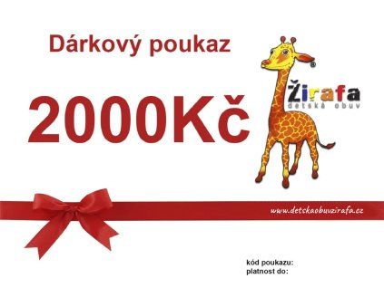 430 darkovy poukaz 2000 kc