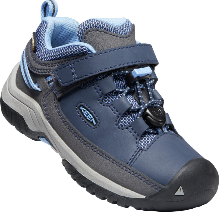 Turistické dětské boty Keen blue nights/della blue targhee low wp Velikost: 30