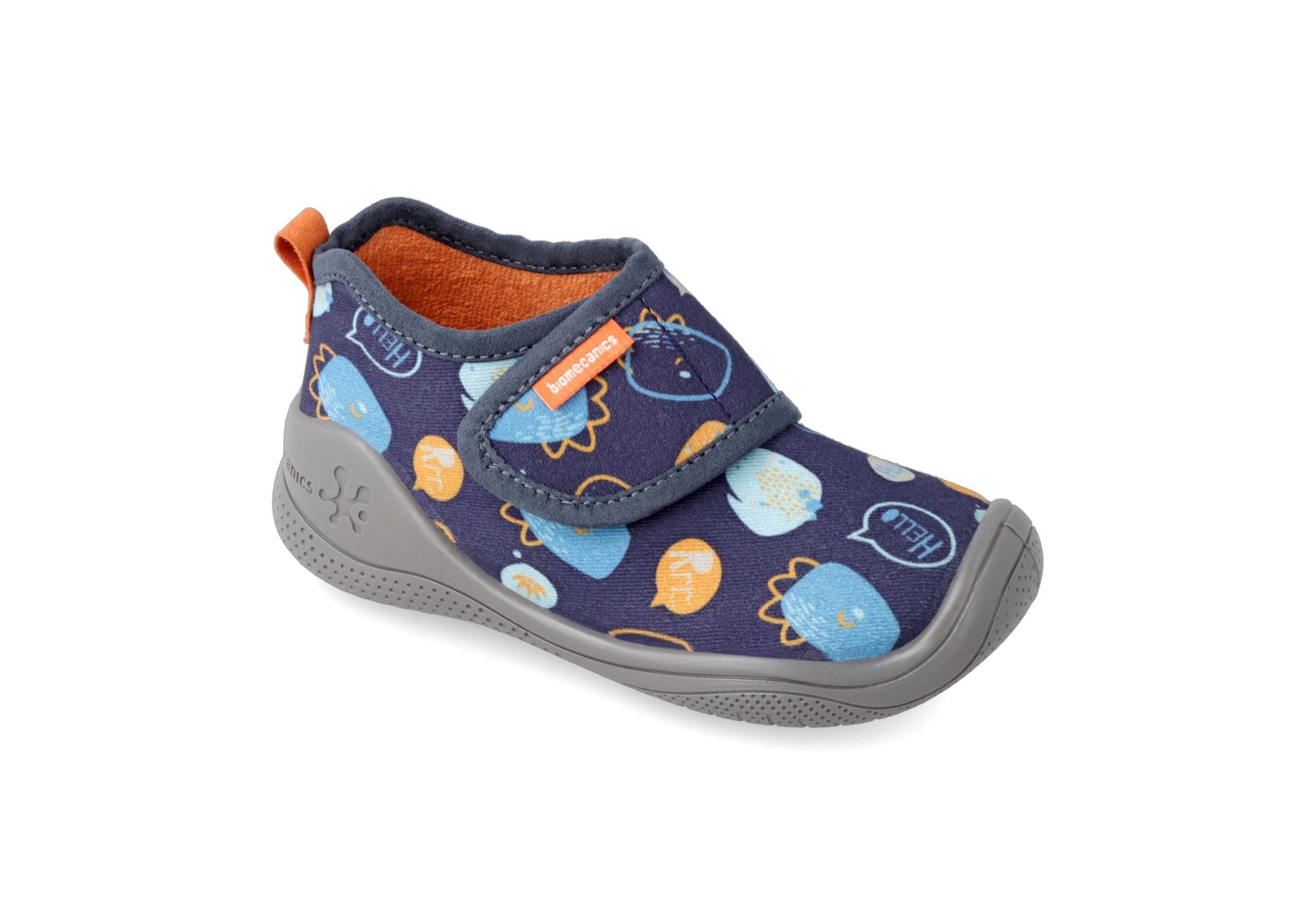 Dětské přezůvky papučky Biomecanics 221296-A Azul Marino Velikost: 26