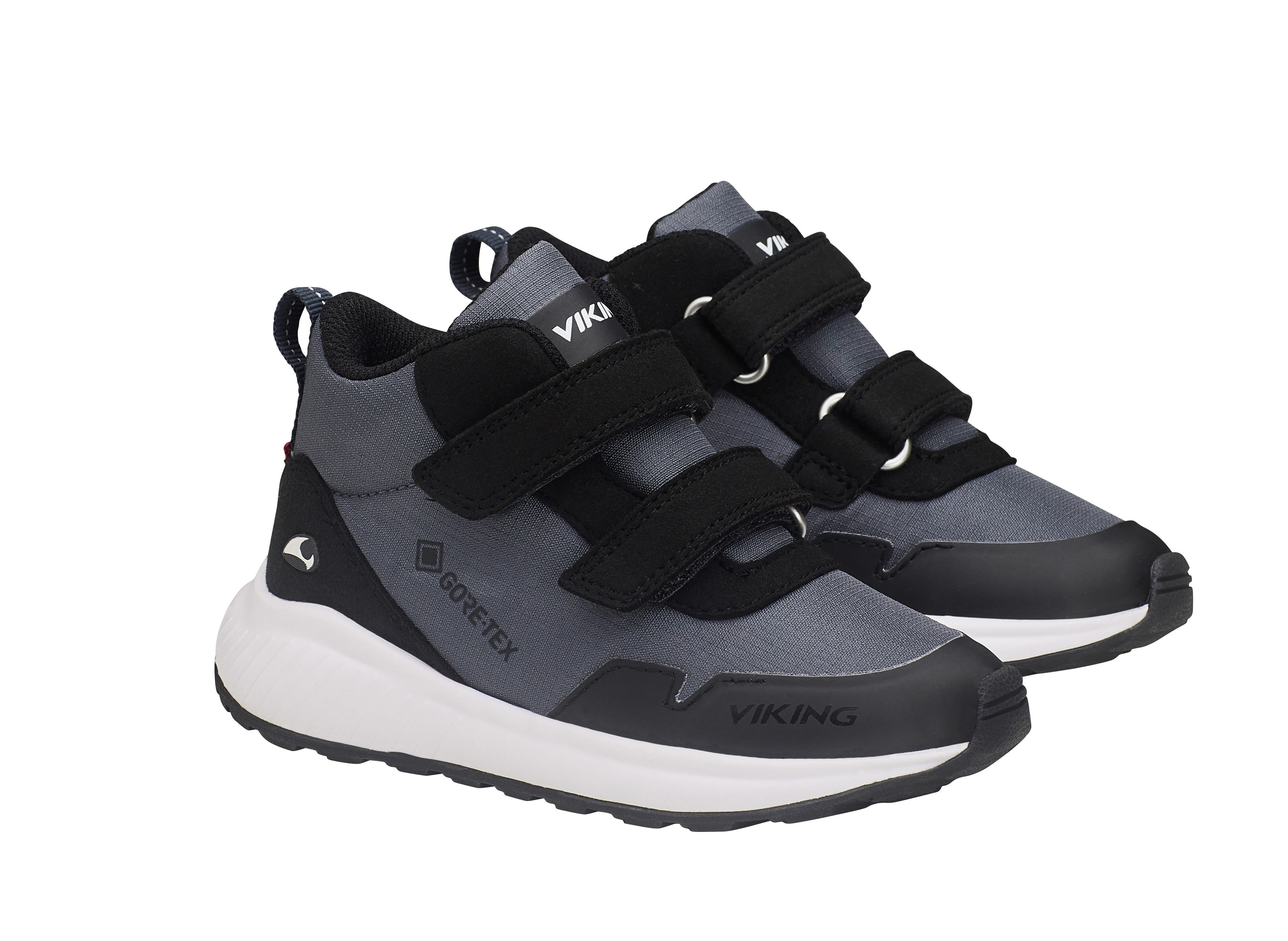 Gore-tex tenisky Viking 3-52755-7702 Charcoal/Black Aery Track Mid F GTX Velikost: 33
