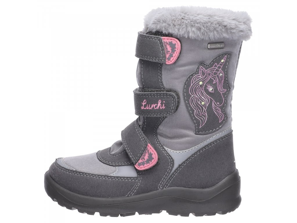 Zimní obuv Lurchi by Salamander 33-31060-35 Steel Velikost: 27