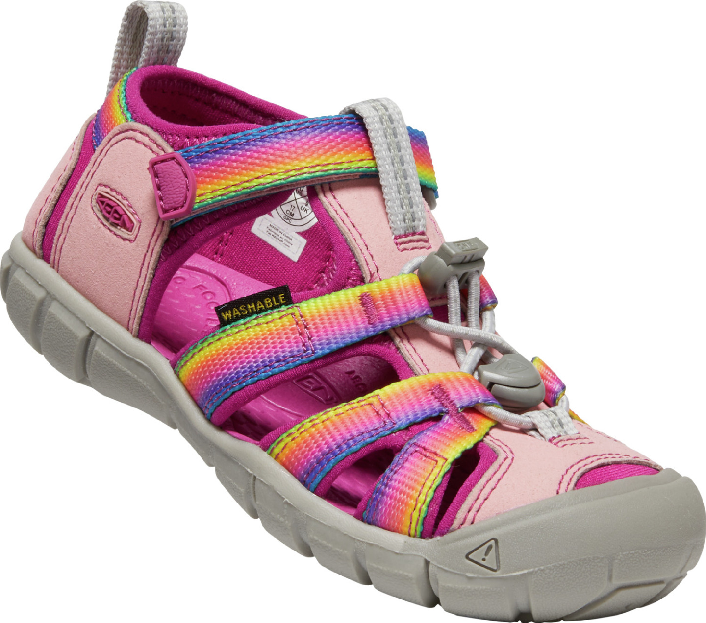 Dětské sandále Keen seacamp II cnx rainbow/festival fuchsia Velikost: 30