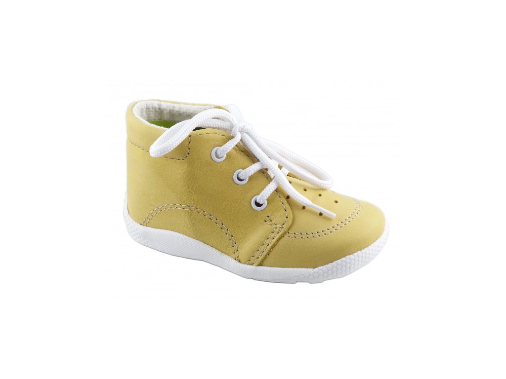 Dětské capačky Boots4u T014 žlutá Velikost: 21