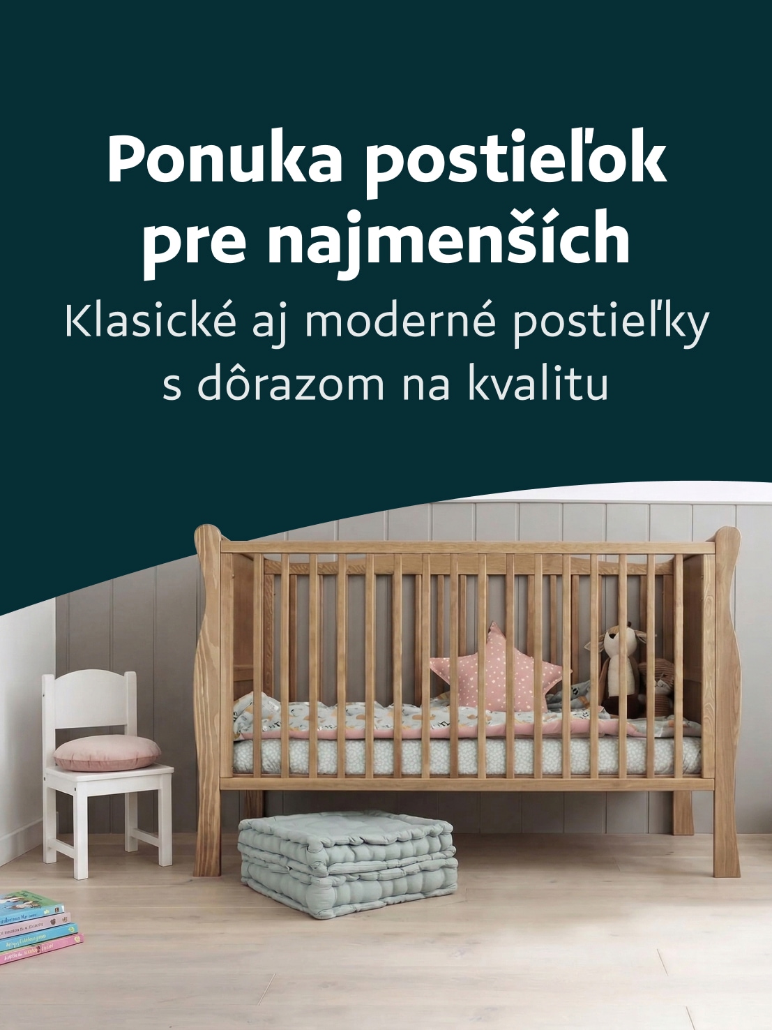 Ponuka postieľok pre najmenších