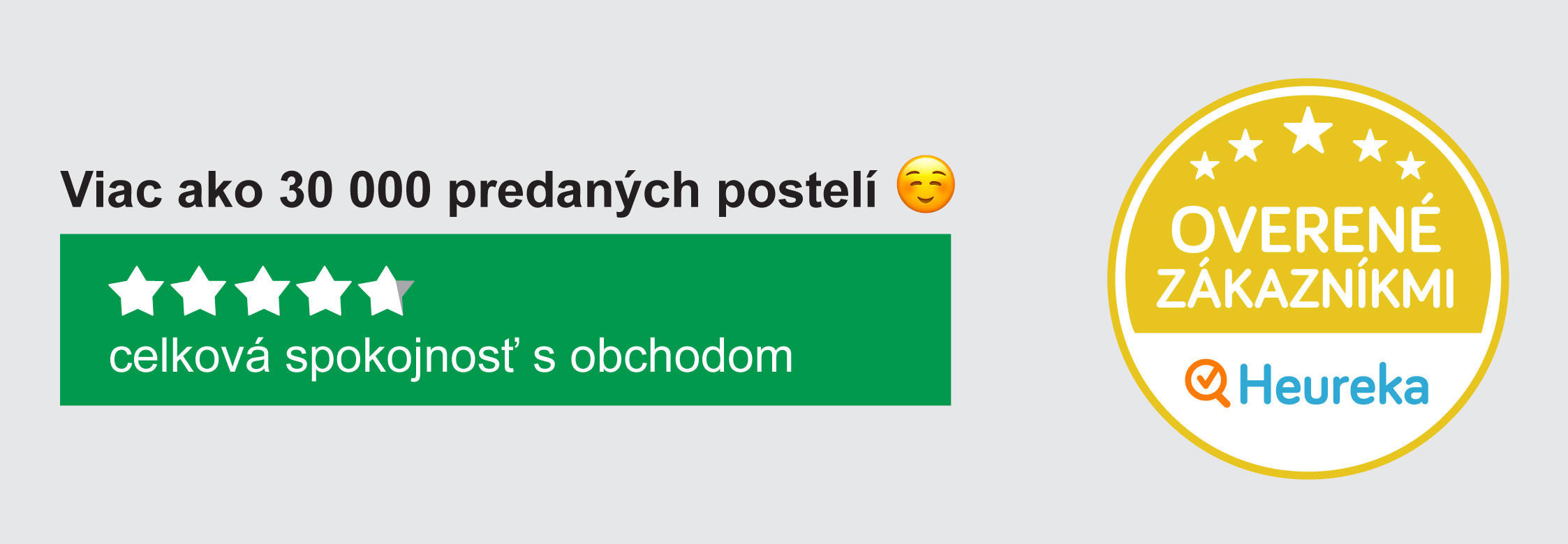 Overené zákazníkmi Heureka | Detskapostel.com
