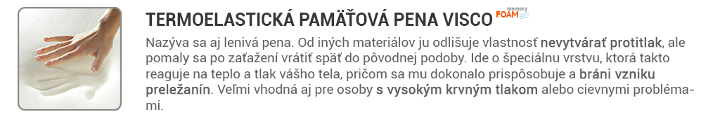 anatomicky vankus z pamatovej peny