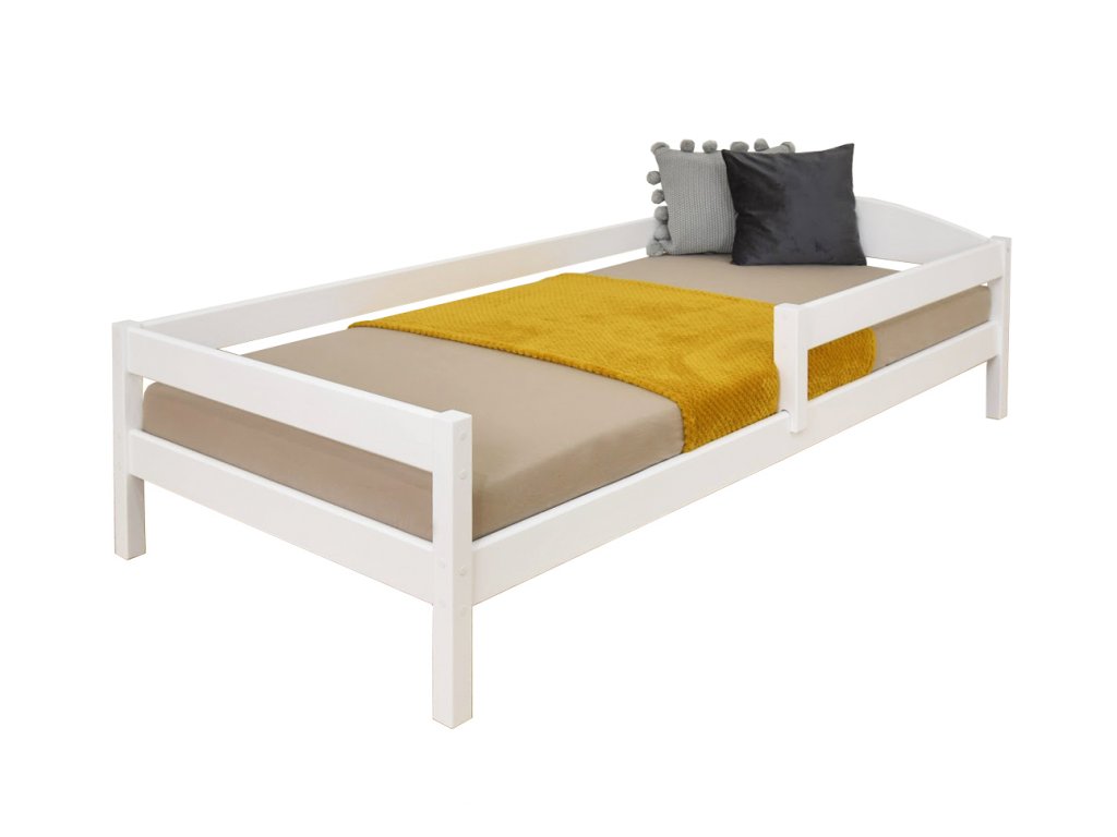 Drevená posteľ Lipa - biela