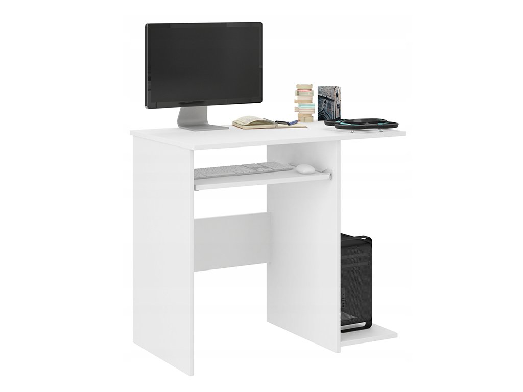 Písací / PC stôl Cali N5 - biela