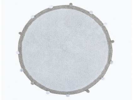 Okrúhly koberec Bubbly Blue