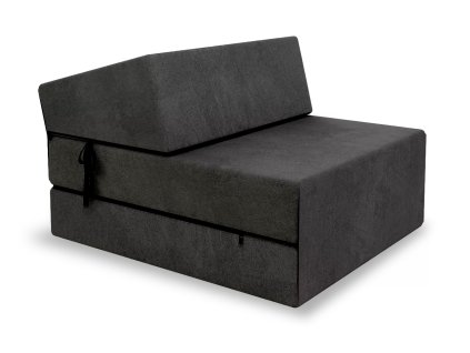 Skladací matrac 200x70x14 - čierna