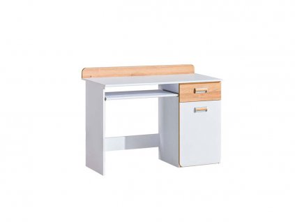 Písací stôl LUCAS L10 - biela