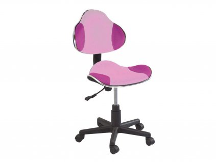 Kancelárska stolička Eda - ružová