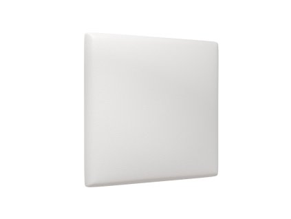 Kožený panel 30x30 - biela