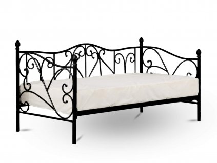 Jednolôžková posteľ Sumatra - čierna