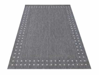 Obojstranný tkaný koberec Zara 11 Grey