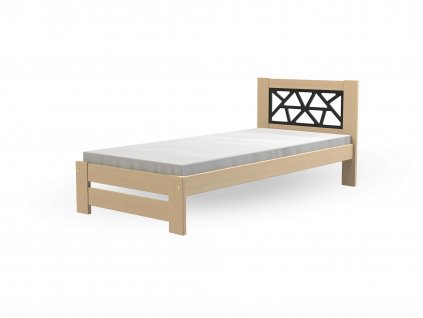 Jednolôžková posteľ 90x200 Kosma - borovica