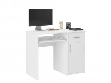 Písací stôl Cali N09 - biela