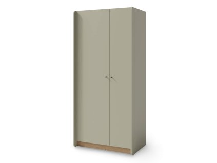 Šatníková skriňa ALESSIO AE3 - zelená