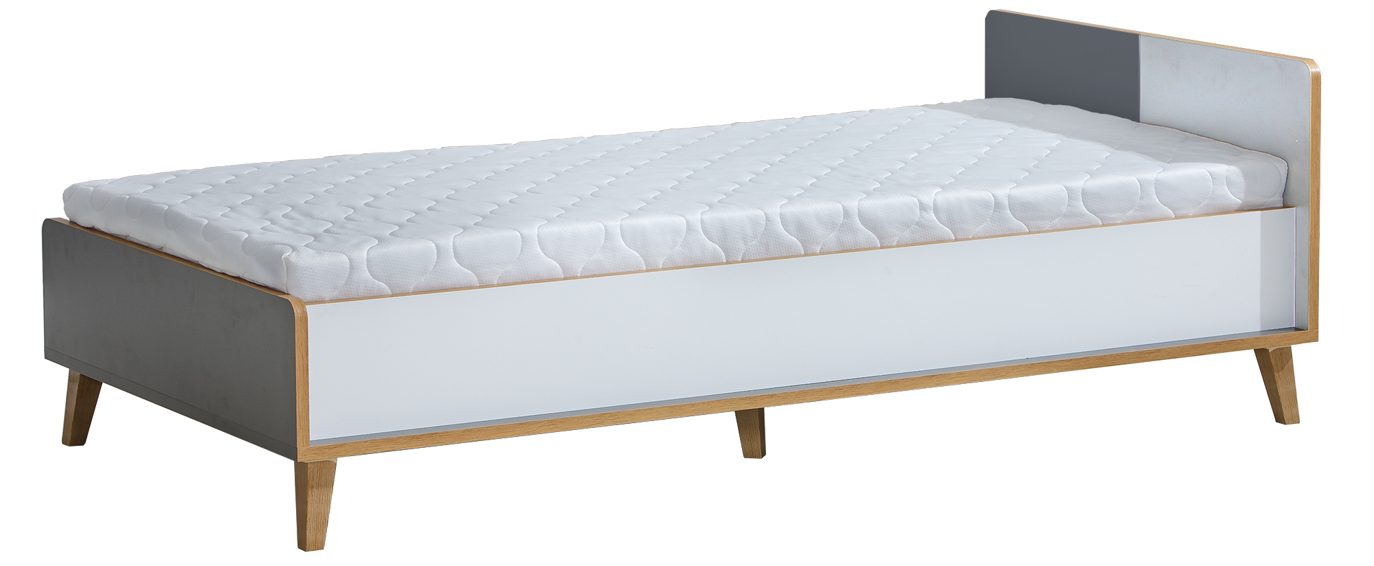 DL Detská posteľ s úložným priestorom VASAT 10 195x90