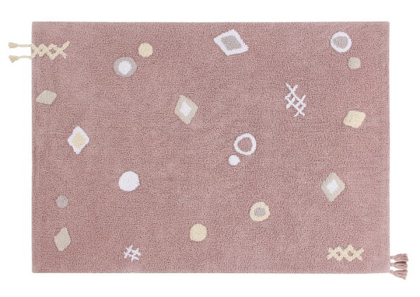 LC Ružový koberec do detskej izby Noah 140x200